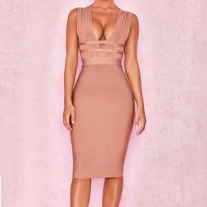 House of CB Blush Midi Dress